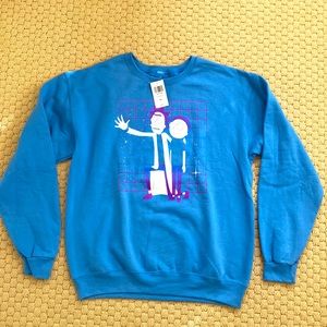 NWT Rick and Morty sweatshirt.